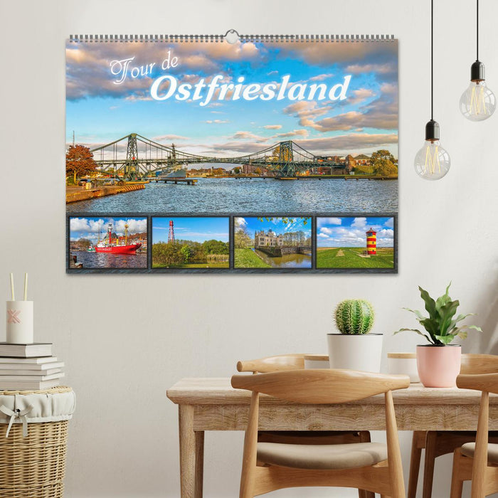 Tour de Ostfriesland (CALVENDO Wandkalender 2024)