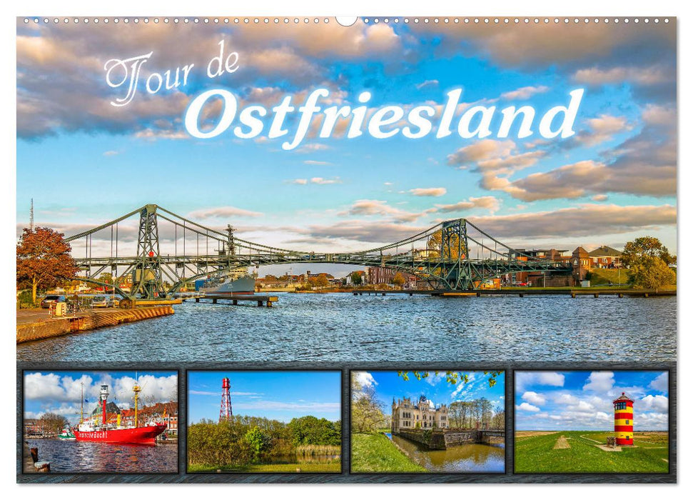 Tour de Ostfriesland (CALVENDO Wandkalender 2024)