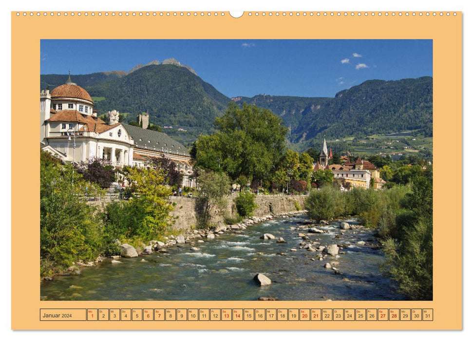 Un voyage au Tyrol du Sud - Ça vaut toujours le détour (Calendrier mural CALVENDO 2024)