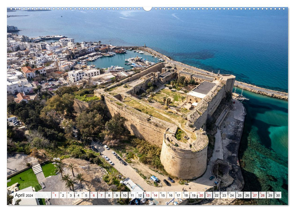 Zypern aus der Luft (CALVENDO Wandkalender 2024)