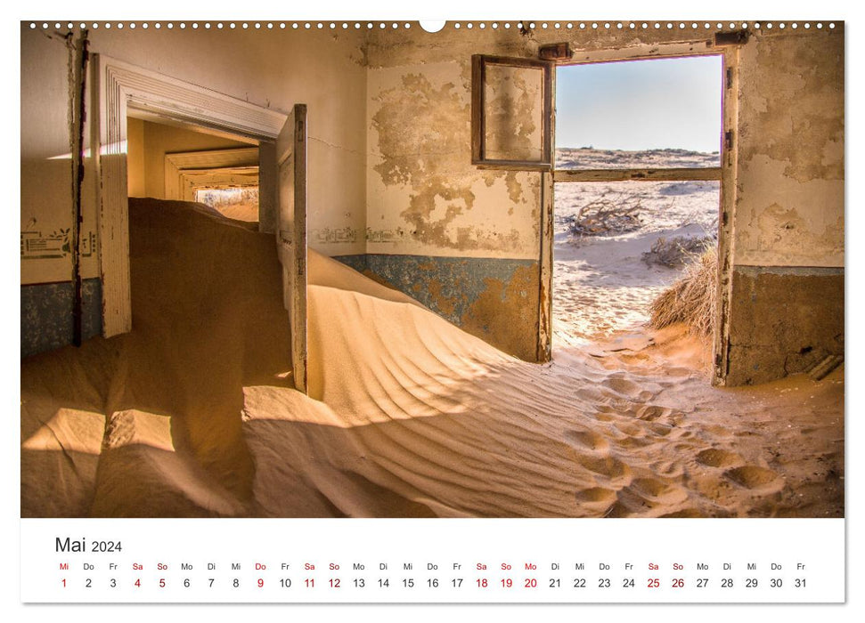 Namibia - A paradise on earth. (CALVENDO Premium Wall Calendar 2024) 