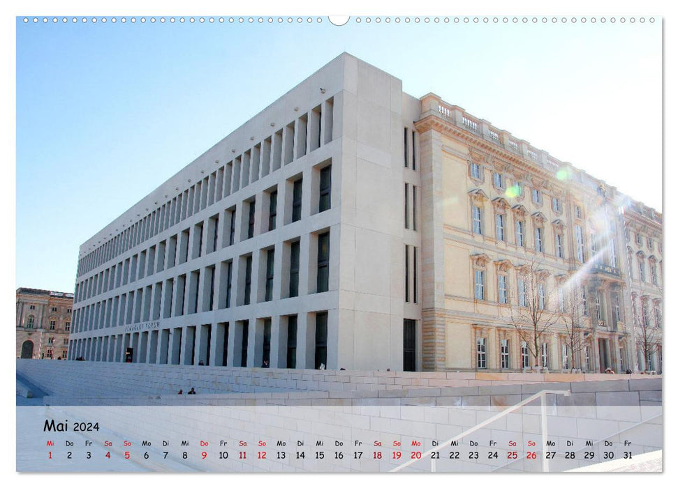 Berlin - Rund ums Humboldt Forum (CALVENDO Wandkalender 2024)