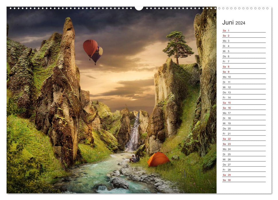 Kurze Auszeit (CALVENDO Premium Wandkalender 2024)