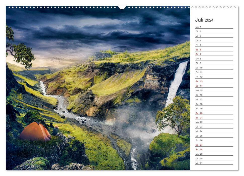 Kurze Auszeit (CALVENDO Premium Wandkalender 2024)