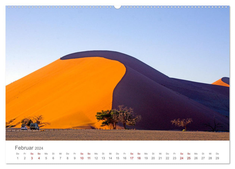 Namibia - Land im Süden Afrikas (CALVENDO Wandkalender 2024)