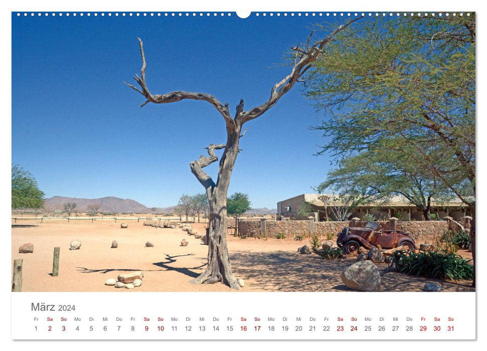 Namibia - Land im Süden Afrikas (CALVENDO Wandkalender 2024)