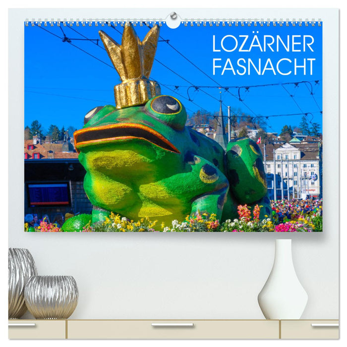 Lozärner Fasnacht (CALVENDO Premium Wandkalender 2024)