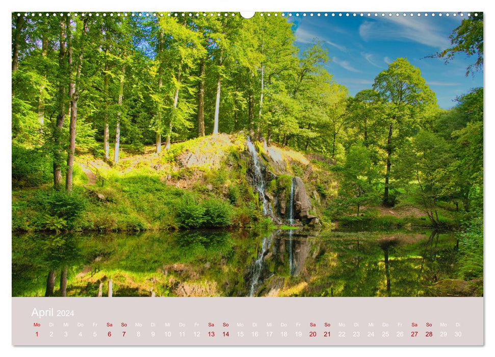 Naturerlebnis Thüringen (CALVENDO Premium Wandkalender 2024)