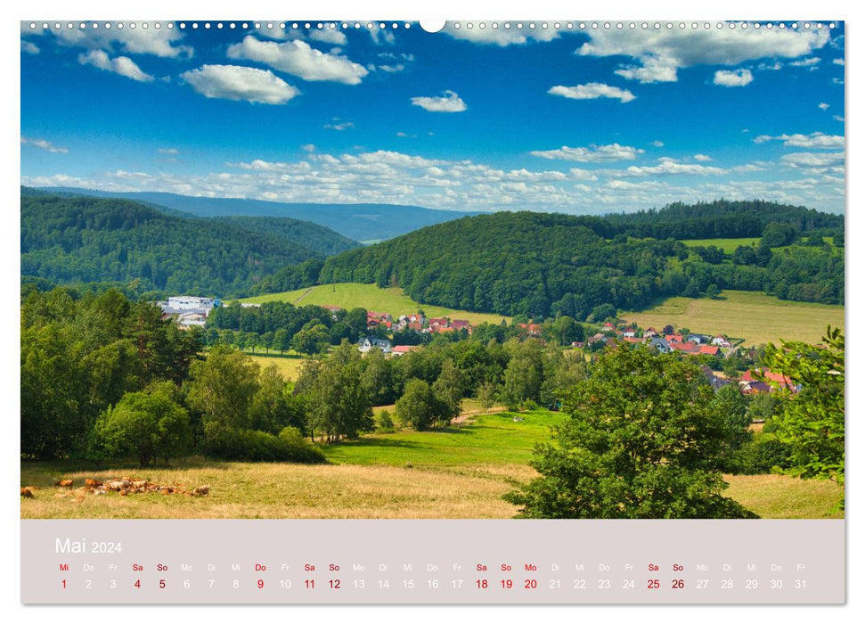 Naturerlebnis Thüringen (CALVENDO Premium Wandkalender 2024)