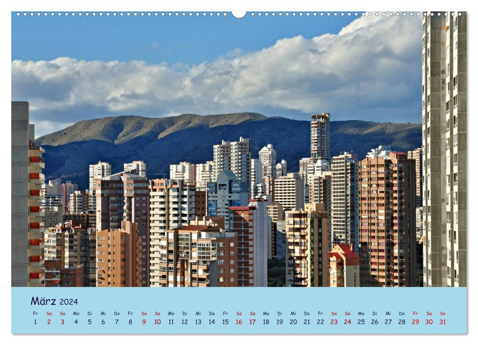 Benidorm (CALVENDO Wandkalender 2024)