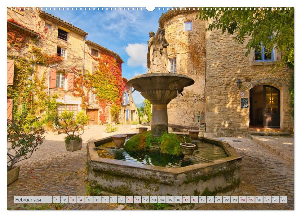 Frankreichs idyllische Dörfer (CALVENDO Premium Wandkalender 2024)