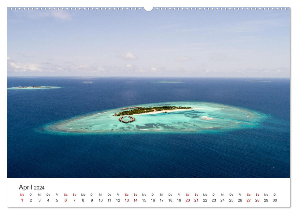 Fiji - The fascinating island state in the South Pacific. (CALVENDO Premium Wall Calendar 2024) 