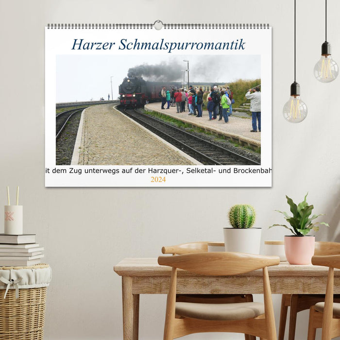 Harzer Schmalspurromantik (CALVENDO Wandkalender 2024)