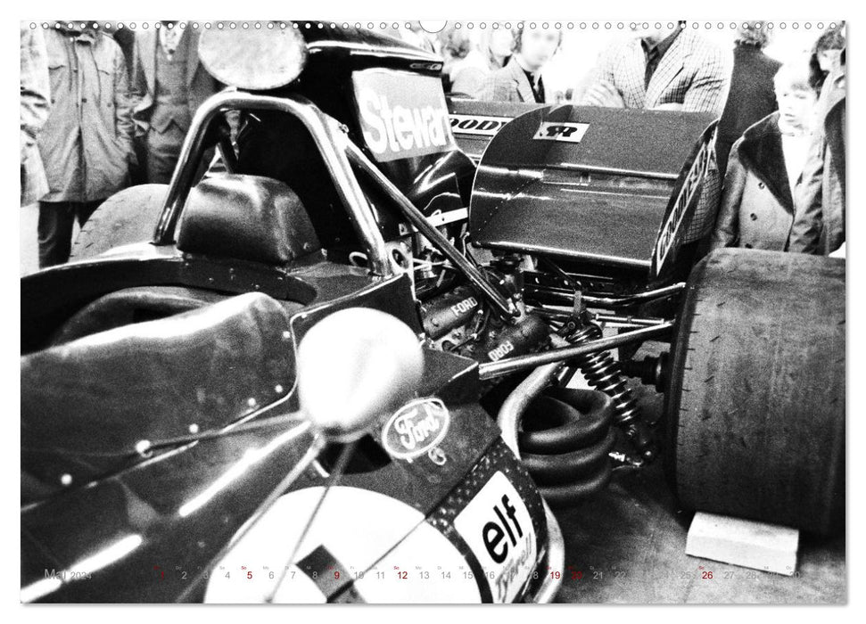 Grand Prix - Formel-Rennen 1972-1977 (CALVENDO Premium Wandkalender 2024)
