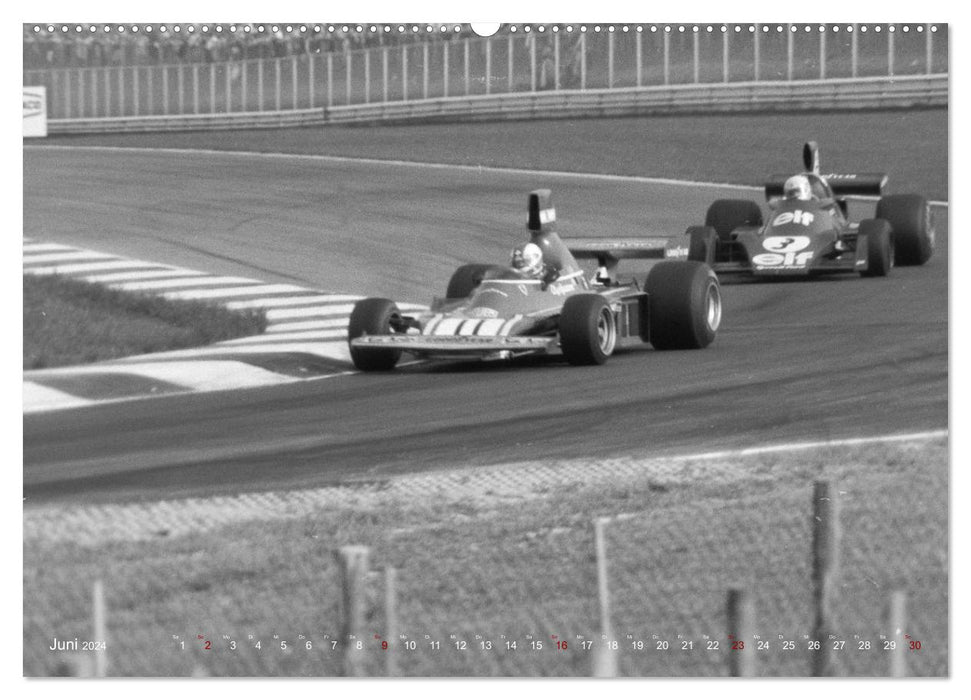 Grand Prix - Formel-Rennen 1972-1977 (CALVENDO Premium Wandkalender 2024)