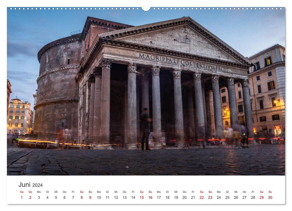 Rom - Die wunderschöne Hauptstadt Italiens. (CALVENDO Wandkalender 2024)