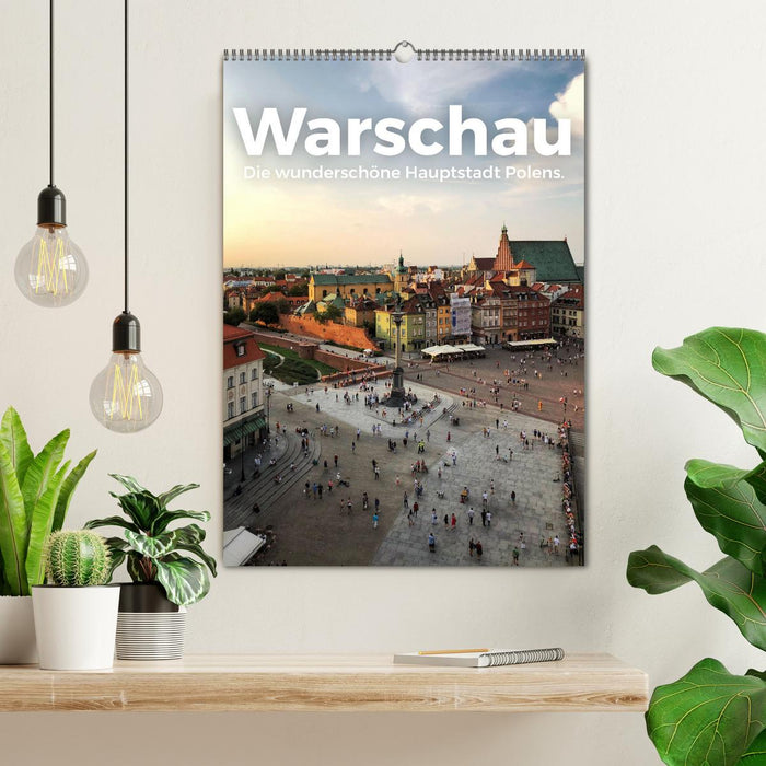 Warschau - Die wunderschöne Hauptstadt Polens. (CALVENDO Wandkalender 2024)