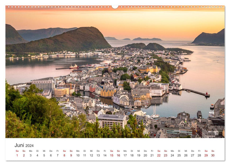 Norwegen - Das wunderschöne Land im Norden. (CALVENDO Premium Wandkalender 2024)