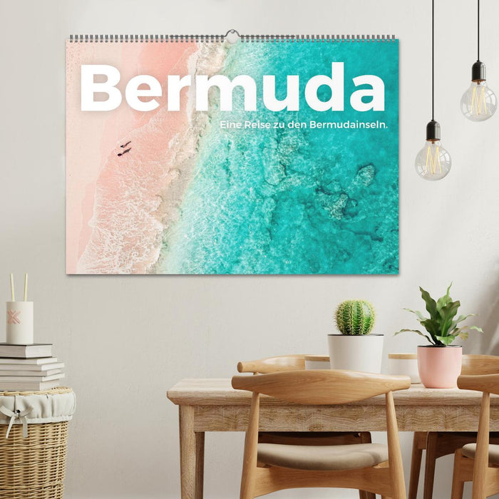 Bermuda - Eine Reise zu den Bermudainseln. (CALVENDO Wandkalender 2024)