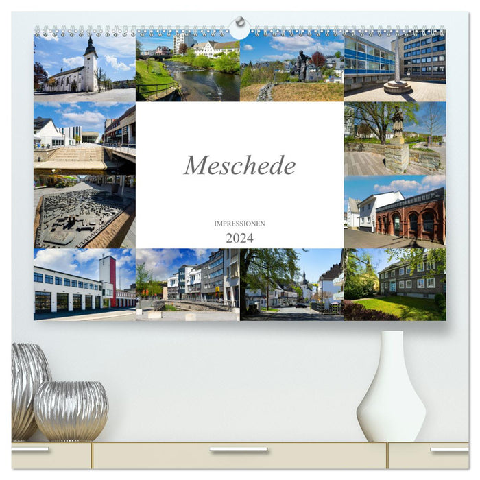 Meschede Impressions (Calendrier mural CALVENDO Premium 2024) 