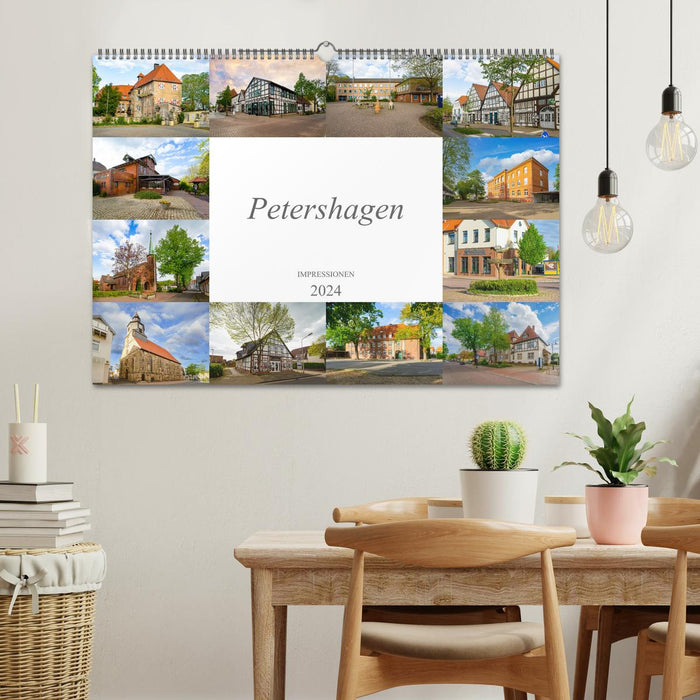 Petershagen Impressionen (CALVENDO Wandkalender 2024)
