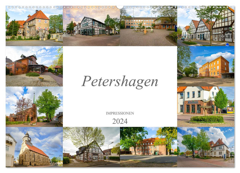 Petershagen impressions (CALVENDO wall calendar 2024) 