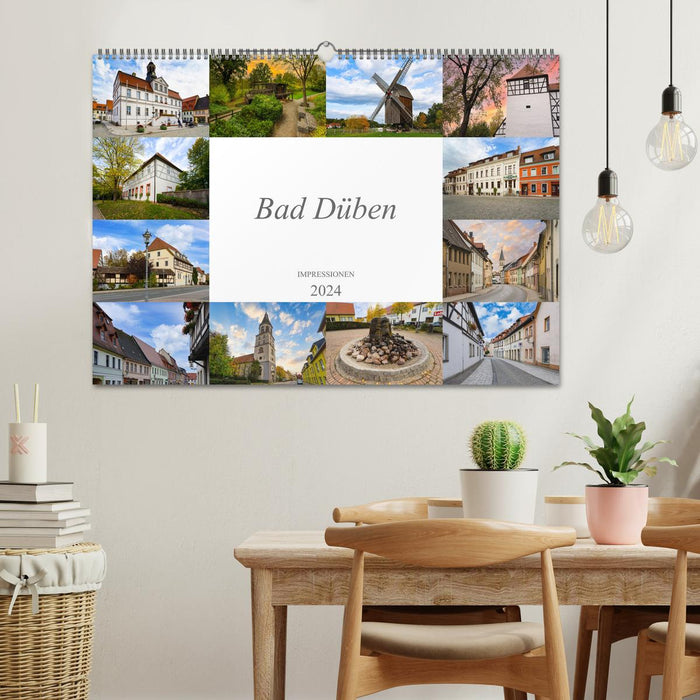 Bad Düben impressions (CALVENDO wall calendar 2024) 