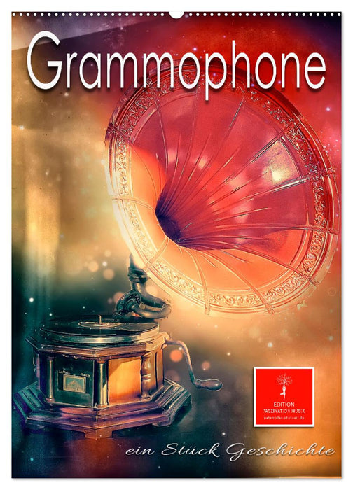 Gramophones - a piece of history (CALVENDO wall calendar 2024) 