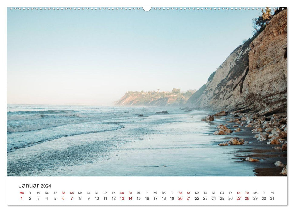 Santa Barbara - The Californian city on the Pacific. (CALVENDO Premium Wall Calendar 2024) 