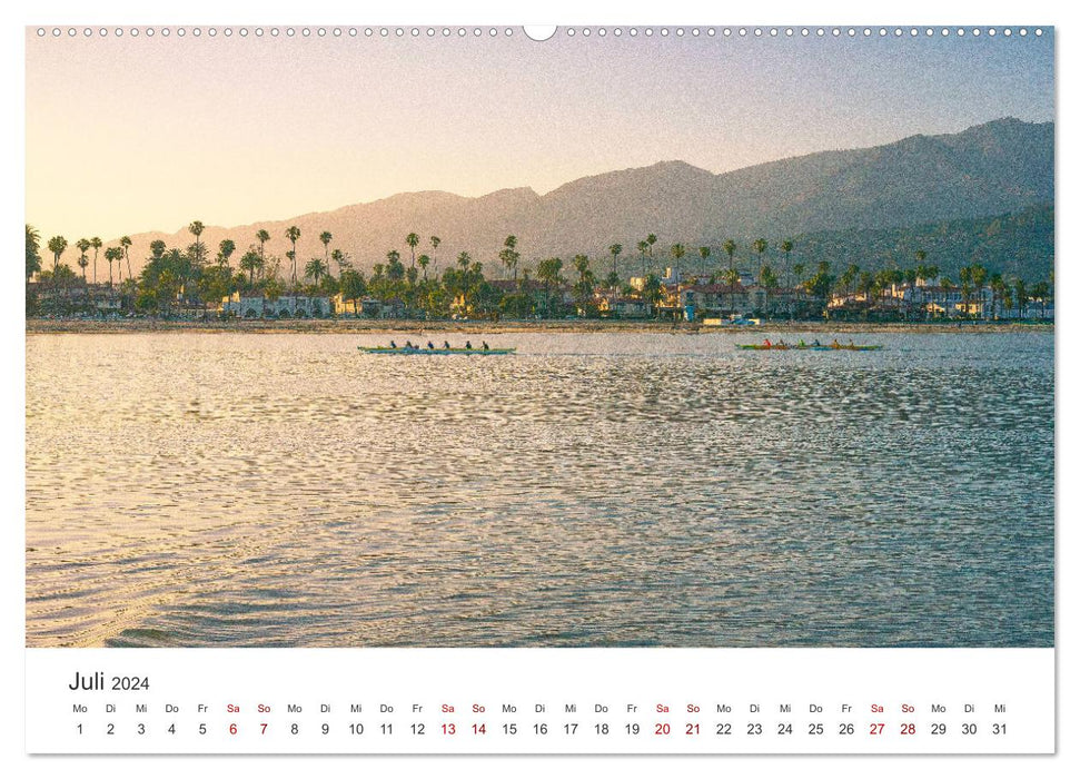 Santa Barbara - The Californian city on the Pacific. (CALVENDO Premium Wall Calendar 2024) 