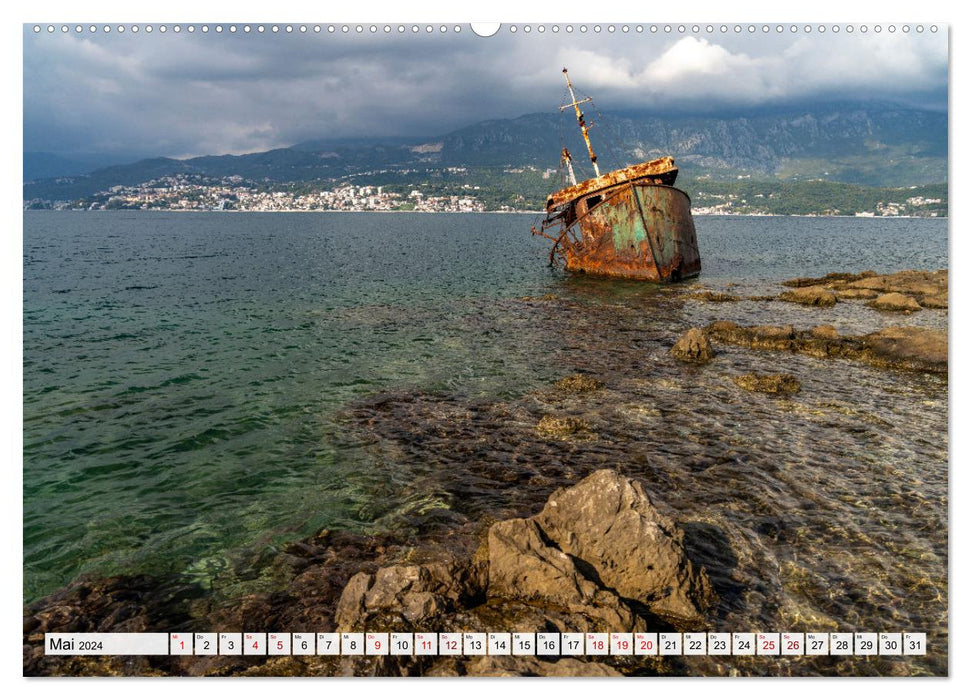 Welterbe - Die Bucht von Kotor (CALVENDO Premium Wandkalender 2024)