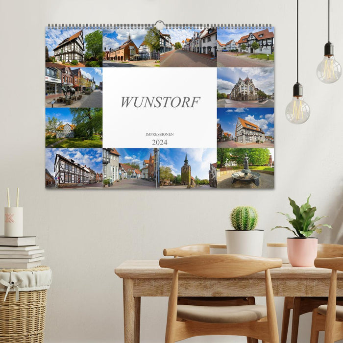 Wunstorf impressions (CALVENDO wall calendar 2024) 