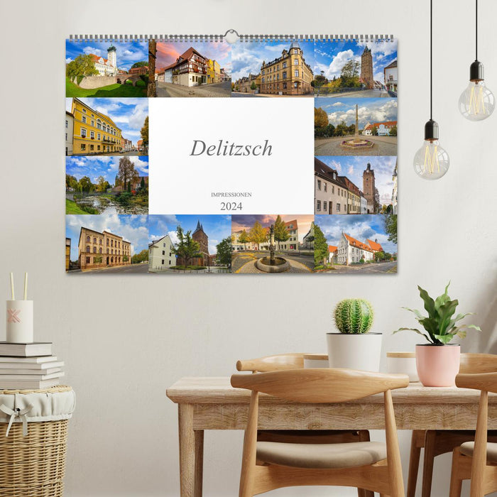 Delitzsch Impressionen (CALVENDO Wandkalender 2024)