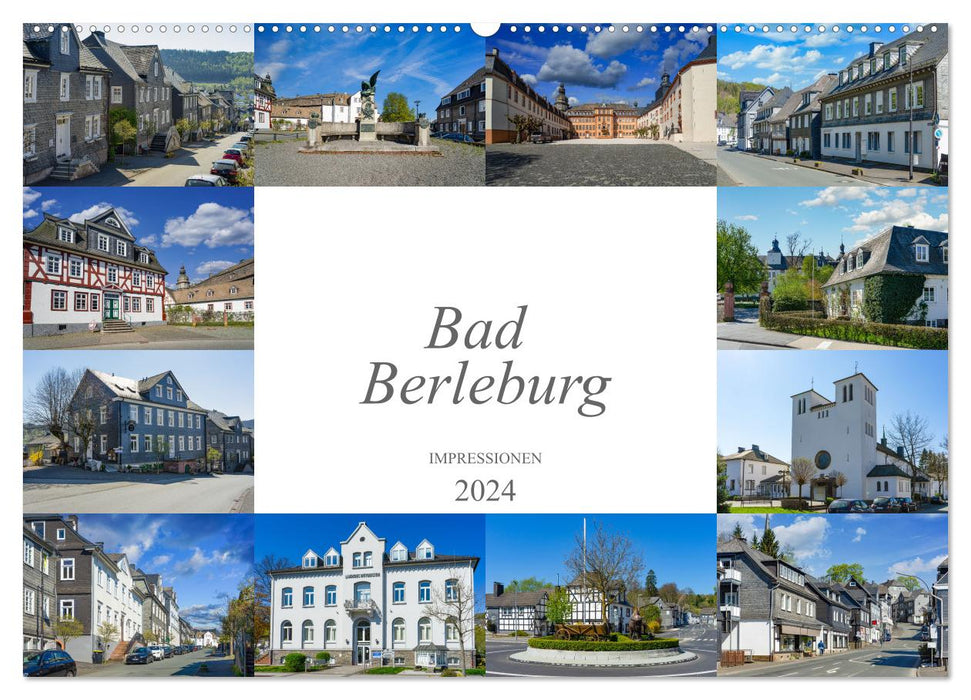 Bad Berleburg impressions (CALVENDO wall calendar 2024) 