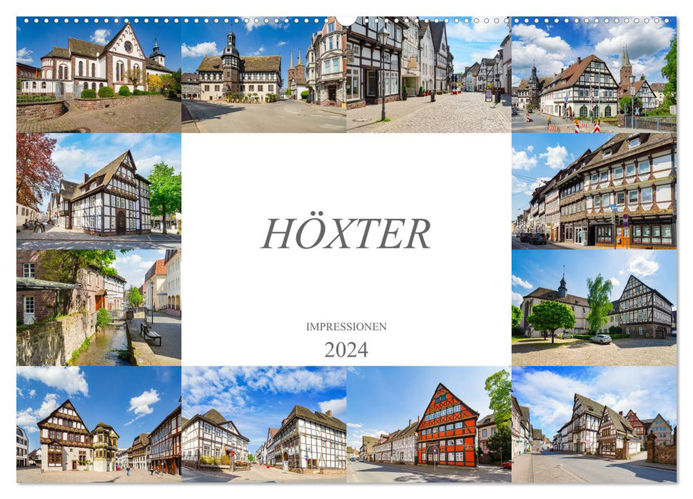 Impressions Höxter (calendrier mural CALVENDO 2024) 