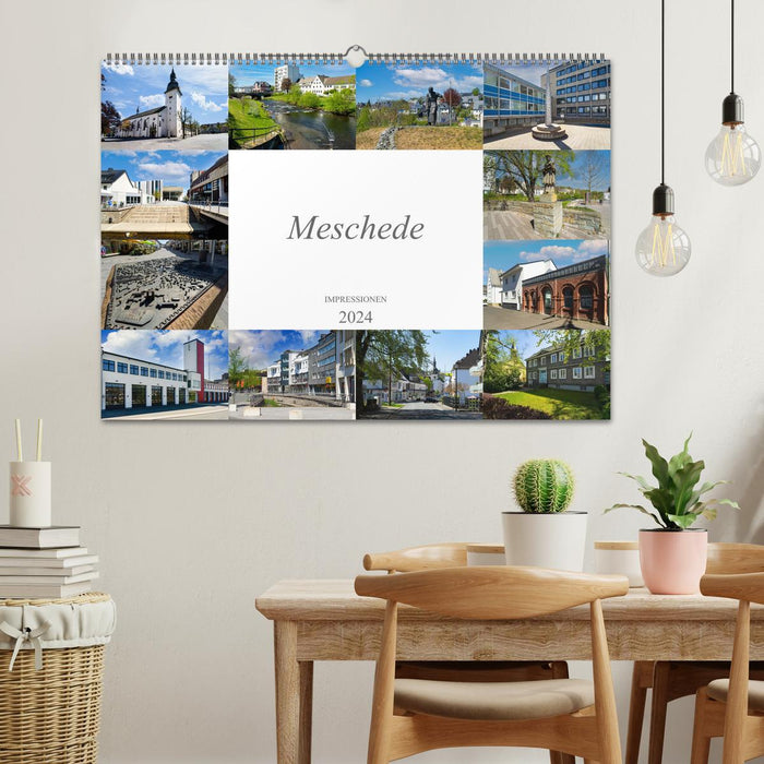 Meschede impressions (CALVENDO wall calendar 2024) 