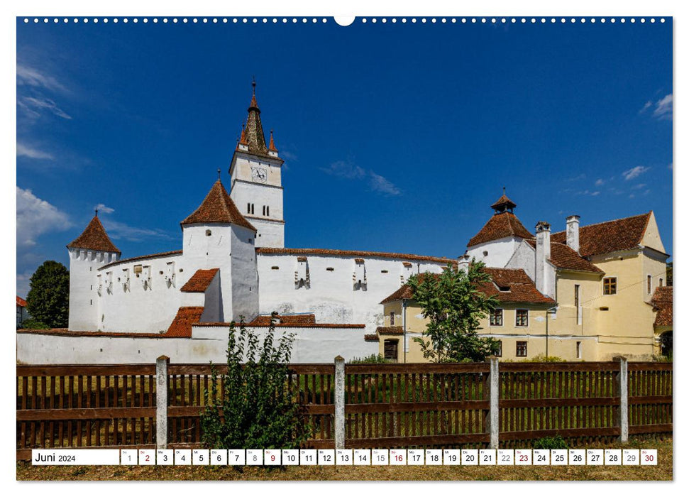 Églises et monastères en Roumanie (Calendrier mural CALVENDO Premium 2024) 