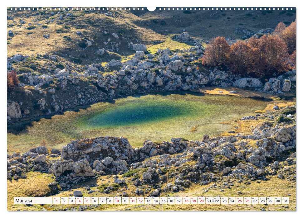 Monténégro - Durmitor, patrimoine mondial (Calvendo Premium Wall Calendar 2024) 