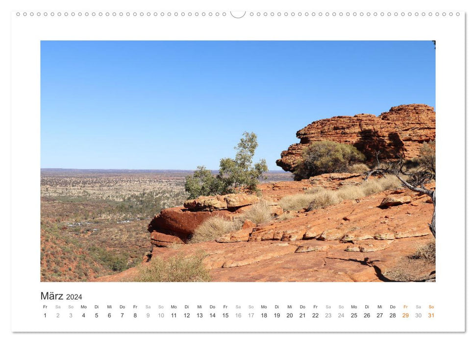 Dream destination Australia 2024 (CALVENDO wall calendar 2024) 