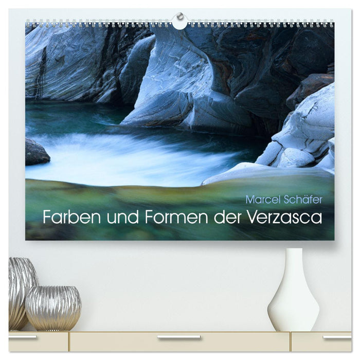 Farben und Formen der Verzasca (CALVENDO Premium Wandkalender 2024)