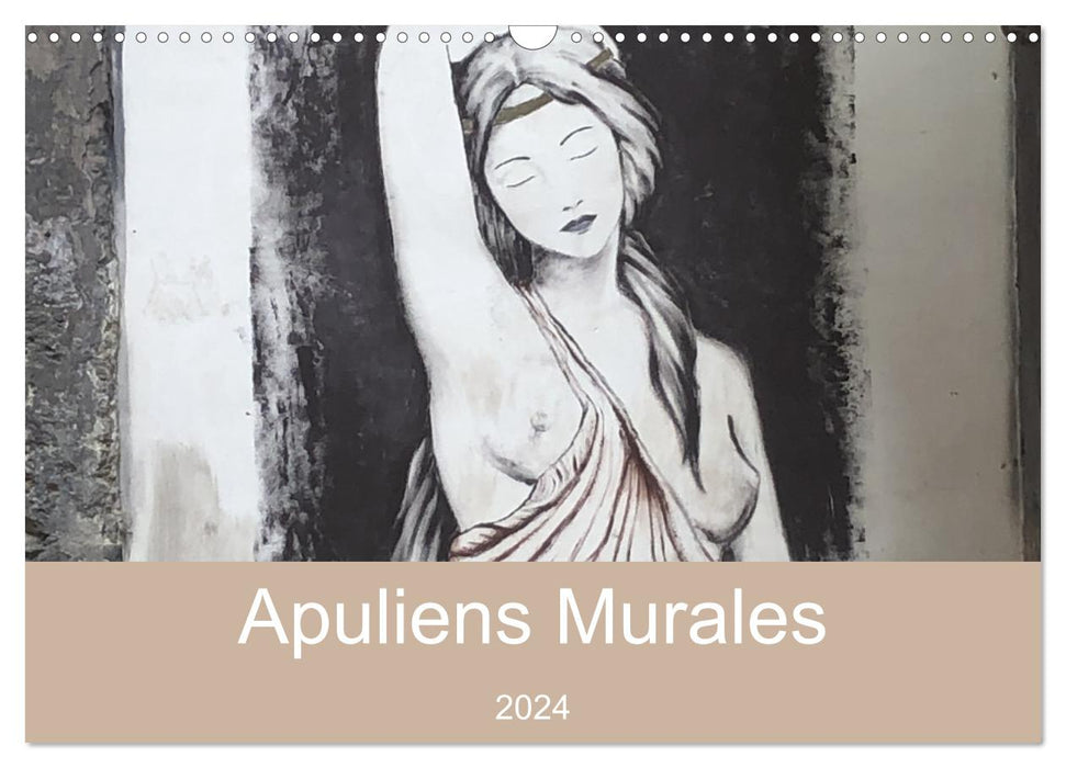 Murales des Pouilles à Tarente (Calendrier mural CALVENDO 2024) 