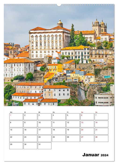 Porto - a dream travel destination (CALVENDO wall calendar 2024) 