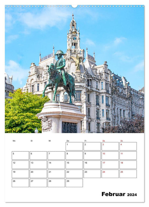 Porto - a dream travel destination (CALVENDO wall calendar 2024) 