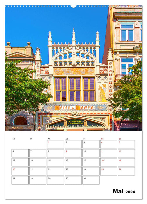 Porto - a dream travel destination (CALVENDO wall calendar 2024) 