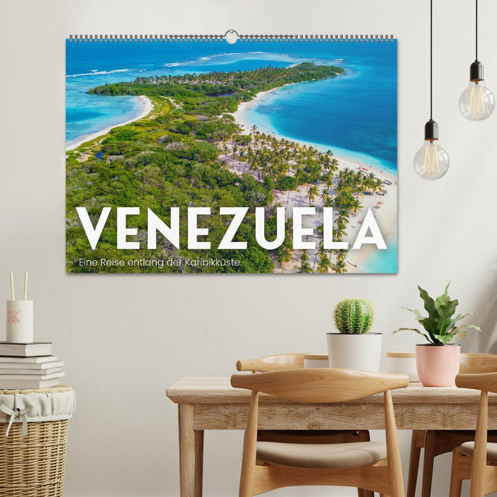 Venezuela - Un voyage le long de la côte caraïbe. (Calendrier mural CALVENDO 2024) 