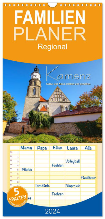 Kamenz - Kultur und Natur erleben und genießen (CALVENDO Familienplaner 2024)