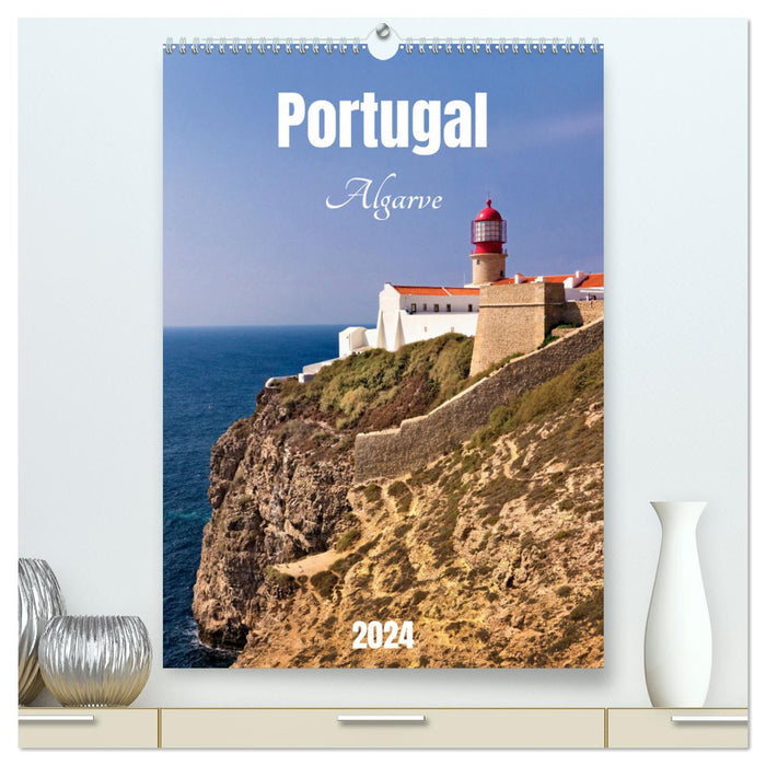 Le Portugal. Algarve (Calendrier mural CALVENDO Premium 2024) 