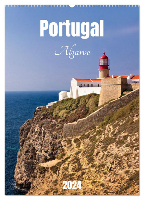 Le Portugal. Algarve (Calendrier mural CALVENDO 2024) 