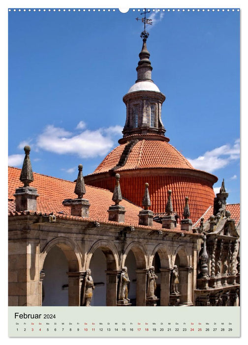 Churches in Portugal (CALVENDO wall calendar 2024) 