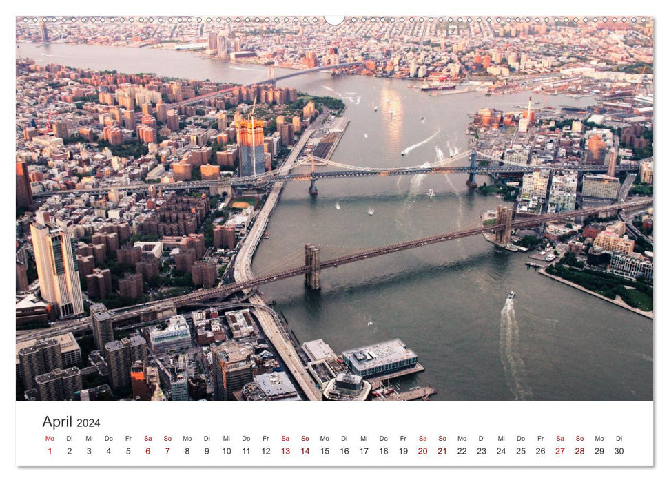 Brooklyn - A unique borough in New York. (CALVENDO Premium Wall Calendar 2024) 